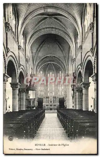 Ansichtskarte AK Euville Interieur de I Eglise