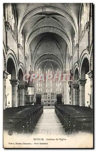 Cartes postales Euville Interieur de I Eglise