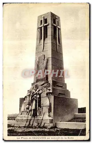 Cartes postales Le Phare de Vauquois au sommet de la Butte Militaria