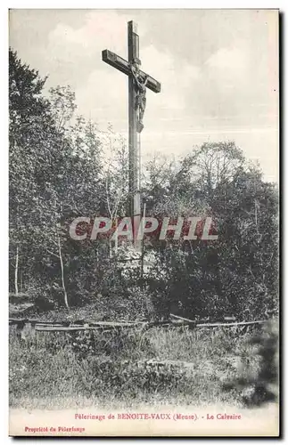 Ansichtskarte AK Pelerinage de Benoite Vaux (meuse) Le Calvaire