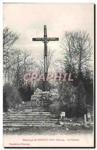 Cartes postales Pelerinage de Benoite Vaux (meuse) Le Calvaire