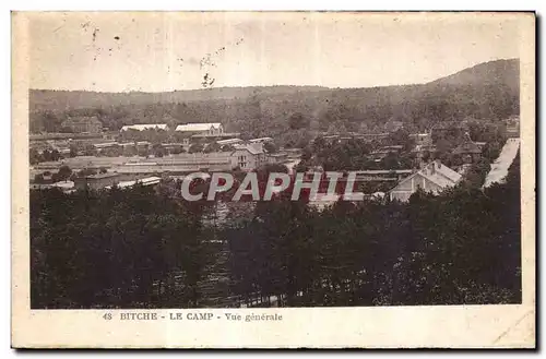 Cartes postales Bitche Le Camp Vue generale