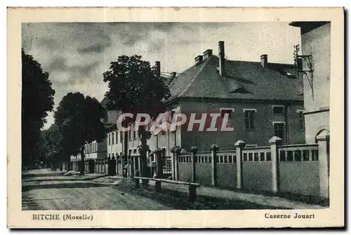 Ansichtskarte AK Bitche (Moselle) Caserne Jouart Militaria