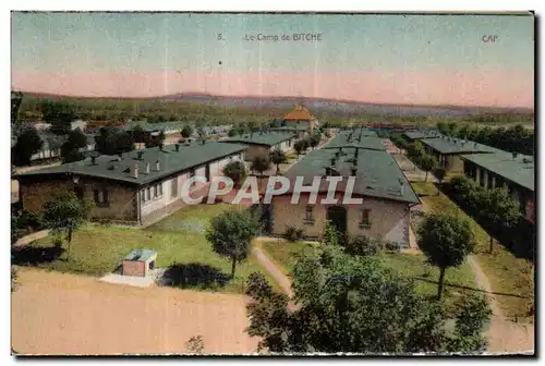 Cartes postales Le Camp de Bitche Militaria