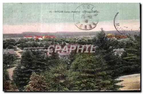 Cartes postales Bitch Camp (Moselle) Vue generale Militaria