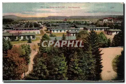 Cartes postales Le Camp de Bitche Vue Generale Militaria