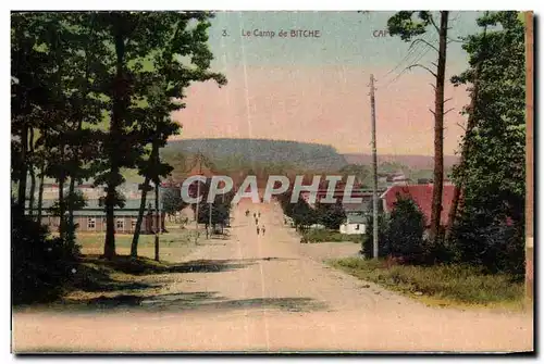 Cartes postales Bitche Le Camp Militaria
