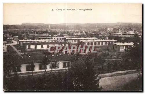 Cartes postales Bitche Camp de Vue generale Militaria