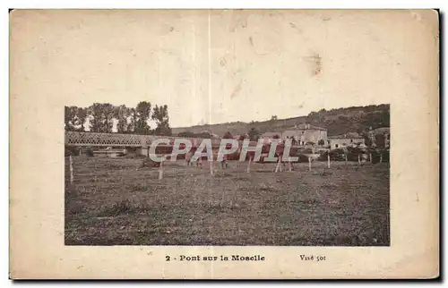 Cartes postales Other Pont sur la Moselle