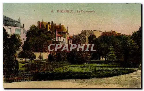 Cartes postales Thionville Le Promenade