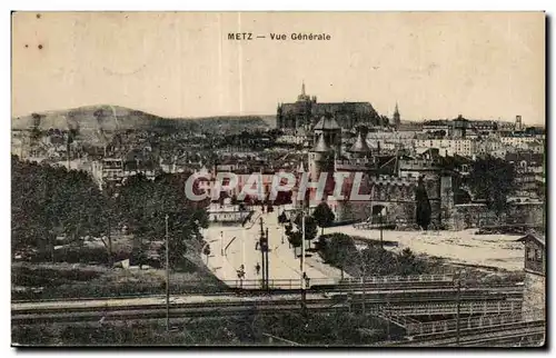 Cartes postales Metz Vue Generale