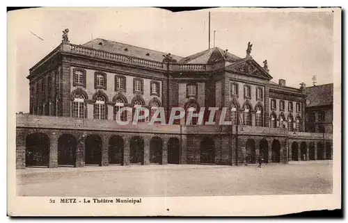 Metz - Le Theatre - Ansichtskarte AK