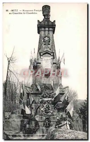 Metz - Cimetiere de Chambiere - Ansichtskarte AK