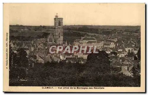 Clamecy - Vue prise de la Montagne des Recollets - Cartes postales