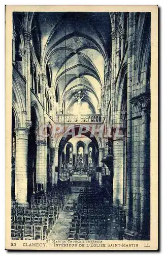 Clamecy - Eglise Saint Martin - Cartes postales