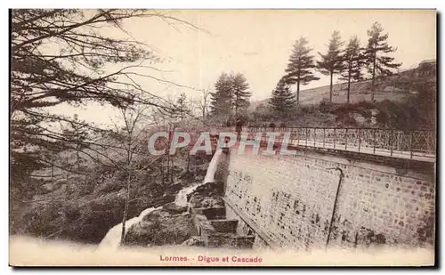 Lormes - Digue et Cascade - Cartes postales