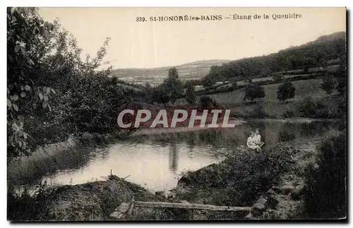 Cartes postales Other St Honore les Bains Etang de la Queuldre
