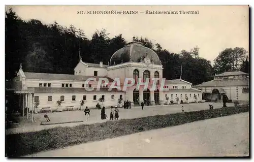 Cartes postales Other St Honore Les Bains Etablissement Thermal