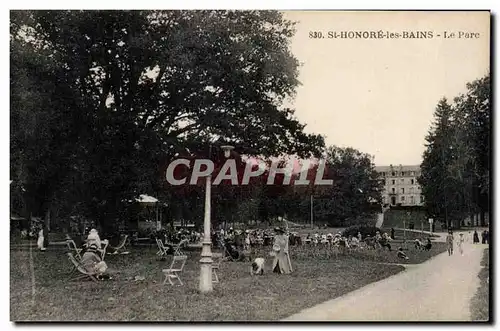 Cartes postales St Honore Les Bains Le Parc