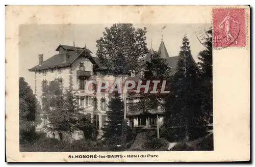 Cartes postales St Honore les Bains Hotel du Parc