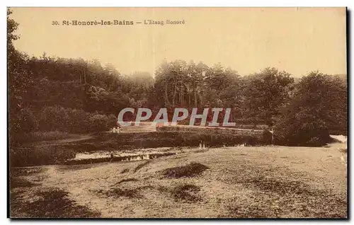 Cartes postales Other St Honore les Bains Etang Honore