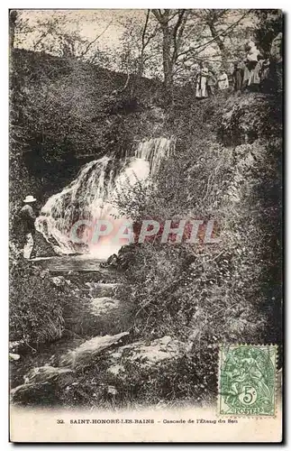 Saint Honore les Bains - Cascade de l Etang - Cartes postales