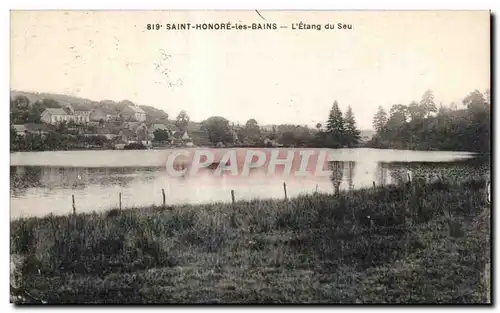 Saint Honore les Bains - L Etang du Seu - Cartes postales