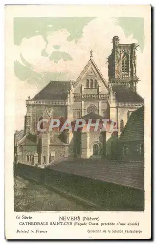 Nevers - Cathedrale Saint Cyr - Cartes postales