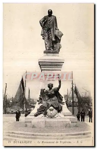 Dunkerque - Le Monument de Trystram - Ansichtskarte AK