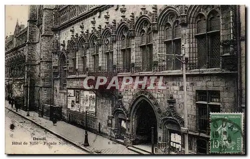 Ansichtskarte AK Douai Hotel de Ville Facade Nord