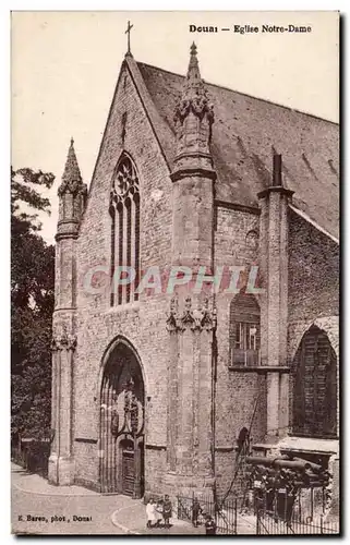 Ansichtskarte AK Douai Eglise Notre Dame