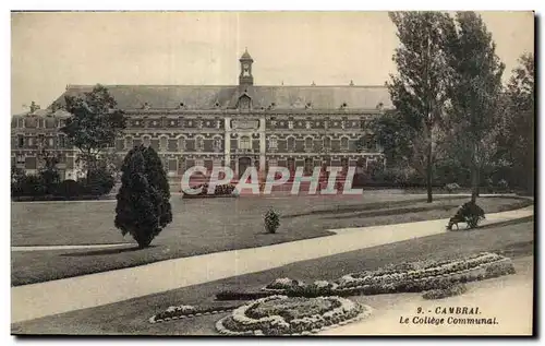 Cartes postales Cambrai Le College Communal