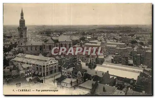 Cartes postales Cambrai Vue panoramique