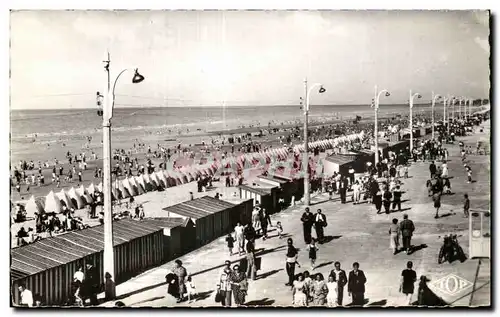 Moderne Karte Bray Dunes (Nord) Perspective de La Plage