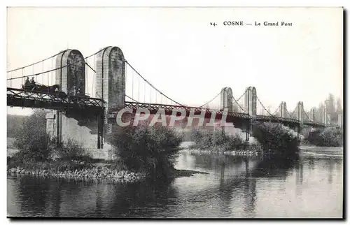 Cartes postales Cosne Le Grand Pont
