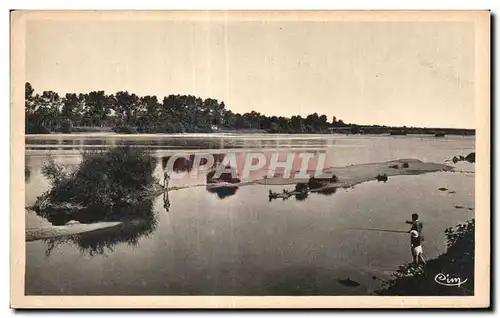 Ansichtskarte AK Cosne (Nievre) Loire et ses bancs de sable