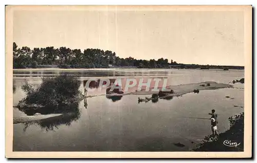 Cartes postales Cosne (Nievre) Loire et ses bancs de sable