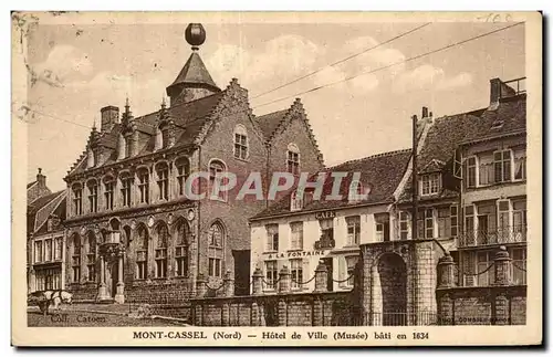 Mont Cassel - Hotel de Ville - Ansichtskarte AK