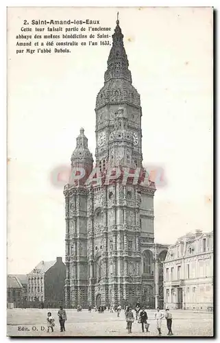 St Amand les Eaux - La Tour - Cartes postales