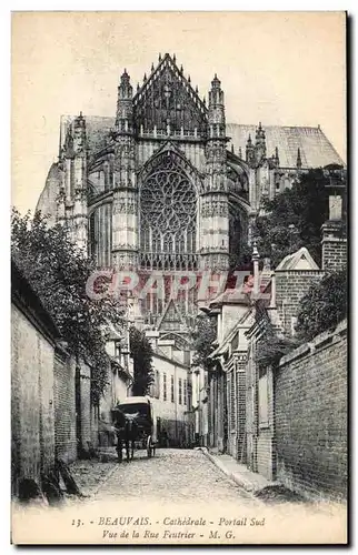 Beauvais - Cathedrale - Portail Sud - Cartes postales