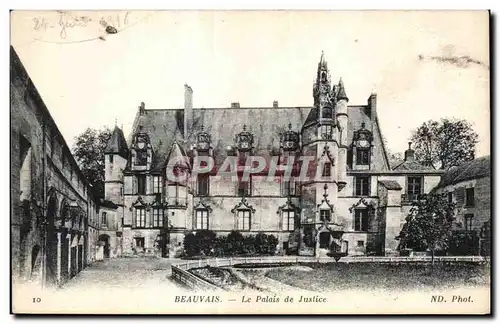 Beauvais - Le Palais de Justice - Cartes postales