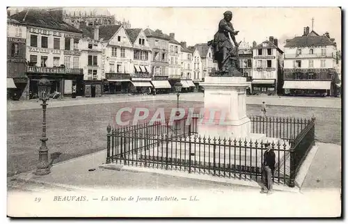 Cartes postales Beauvais La Statue de Jeanne Hachette