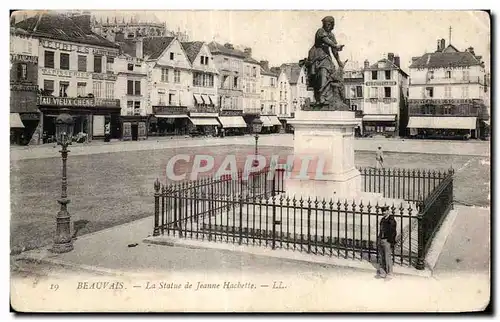 Cartes postales Beauvais La Statue de Jeanne Hachette