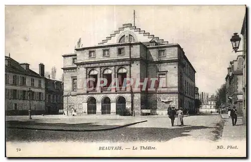 Cartes postales Beauvais Le Theatre