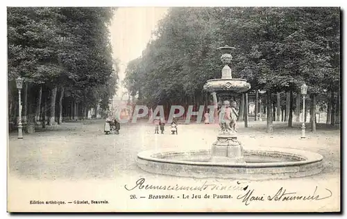 Cartes postales Beauvais La Jeu de Paume