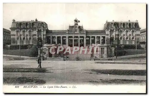 Cartes postales Beauvais Le Lycee Felix Faure