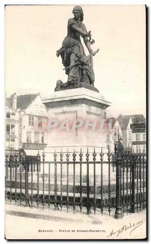 Cartes postales Beauvais Statue De Jeanne Hachette