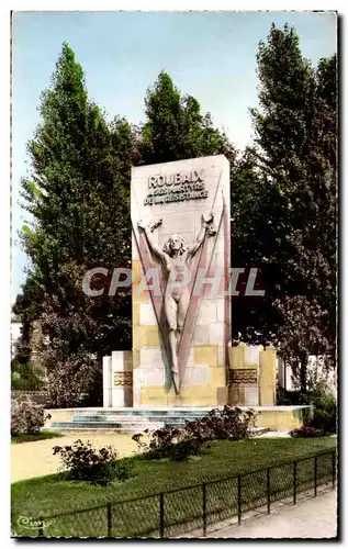 Ansichtskarte AK Roubaix (Nord) Monument des Martyrs de la Resistance