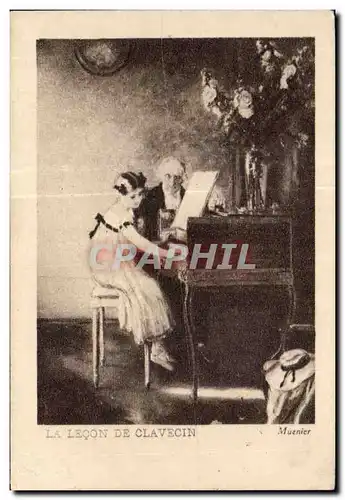 Image Aux Gobelins Valenciennes Rue de Paris La lecon de piano Muenier