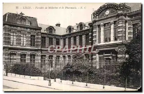 Cartes postales Lille Facultes de Medecine et de Pharmacie